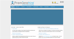 Desktop Screenshot of premierehire.com